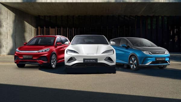 BYD Electric Cars, ATTO 3, Dolphin, Seal